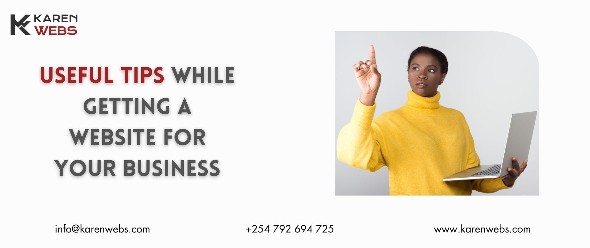 useful tips while getting a website for your business
